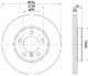 8DD355122931 Hella Pagid Гальмівний диск