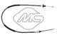 83541 Metalcaucho Трос зчеплення для Volvo 340-360