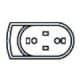 abus082 Mobiletron Датчик ABS для Ford Transit