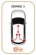 92105241 Cofle Трос ручного гальма для Rover 75