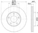 nd5001k Nisshinbo Тормозной диск