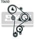VKMA 01256 SKF Комплект ременя ГРМ