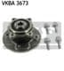 VKBA 3673 SKF Ступиця колеса для MINI Cooper