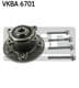 VKBA 6701 SKF Ступиця колеса
