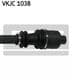 VKJC 1038 SKF Полуось