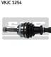VKJC 1254 SKF Полуось для Renault Megane