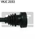VKJC 2153 SKF Піввісь