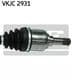 VKJC 2931 SKF Піввісь