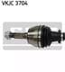 VKJC 3704 SKF Піввісь для Peugeot 306