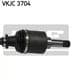 VKJC 3704 SKF Піввісь для Peugeot 306