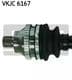 VKJC 6167 SKF Піввісь