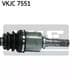 VKJC 7551 SKF Полуось для Subaru Impreza