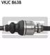VKJC 8638 SKF Піввісь