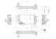 637065 Hart Интеркулер для Opel Meriva