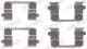 1091834 OJD (Quick Brake) Компоненти дискових гальмівних колодок для Isuzu D-Max