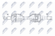 npwfr190 NTY Піввісь для Ford Mustang