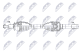 npwfr191 NTY Піввісь для Ford Mustang