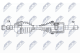npwdw049 NTY Полуось для Chevrolet Cruze