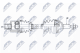 npwch110 NTY Піввісь для Chrysler Pacifica