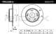 82b0279 RIDEX Тормозной диск для Honda Accord