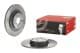 08d22611 Brembo Тормозной диск для Fiat 124 Spider