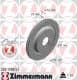 250138852 Zimmermann Гальмівний диск для Ford Mustang