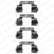 LX0363 Delphi Комплектующие дисковых тормозных колодок
