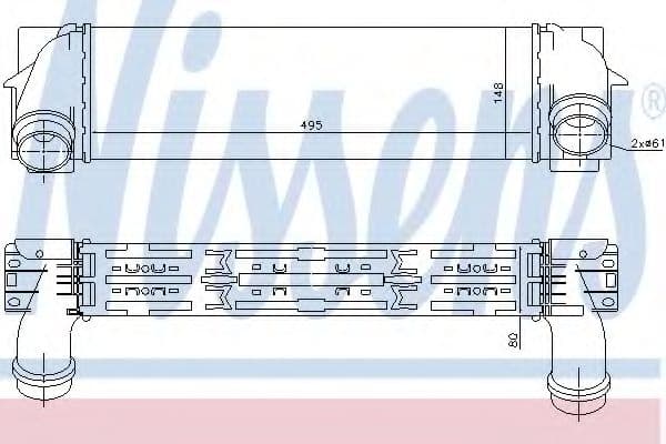 96440 Nissens Інтеркулер