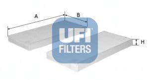 53.108.00 UFI Фільтр салону