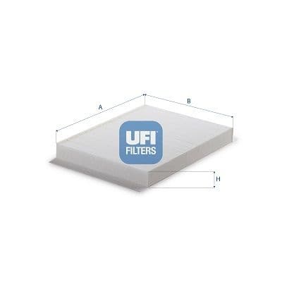 5355500 UFI Фільтр салону для Ford Mustang