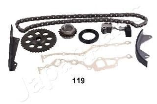 KDK-119 Japanparts Комплект ланцюга ГРМ