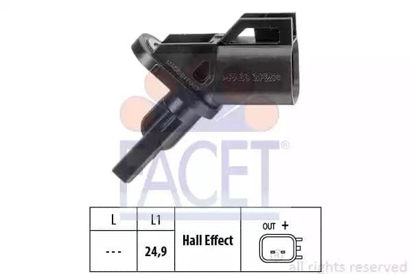 210005 Facet Датчик ABS