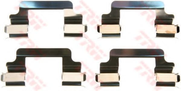 PFK616 TRW Комплектующие дисковых тормозных колодок