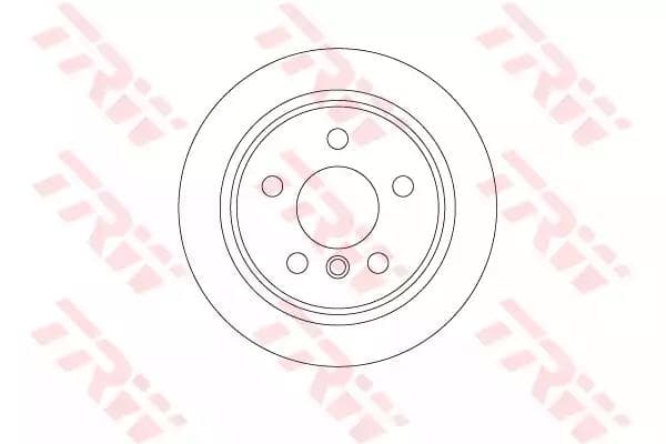 DF6795 TRW Тормозной диск для MINI Cooper