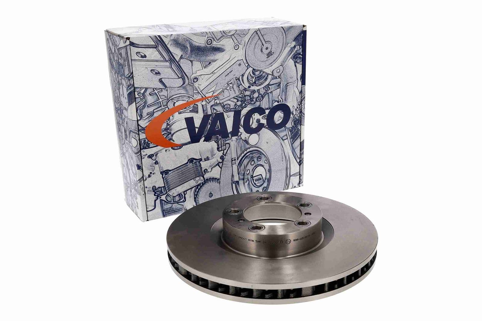 v1040043 Vaico Гальмівний диск для Porsche Taycan