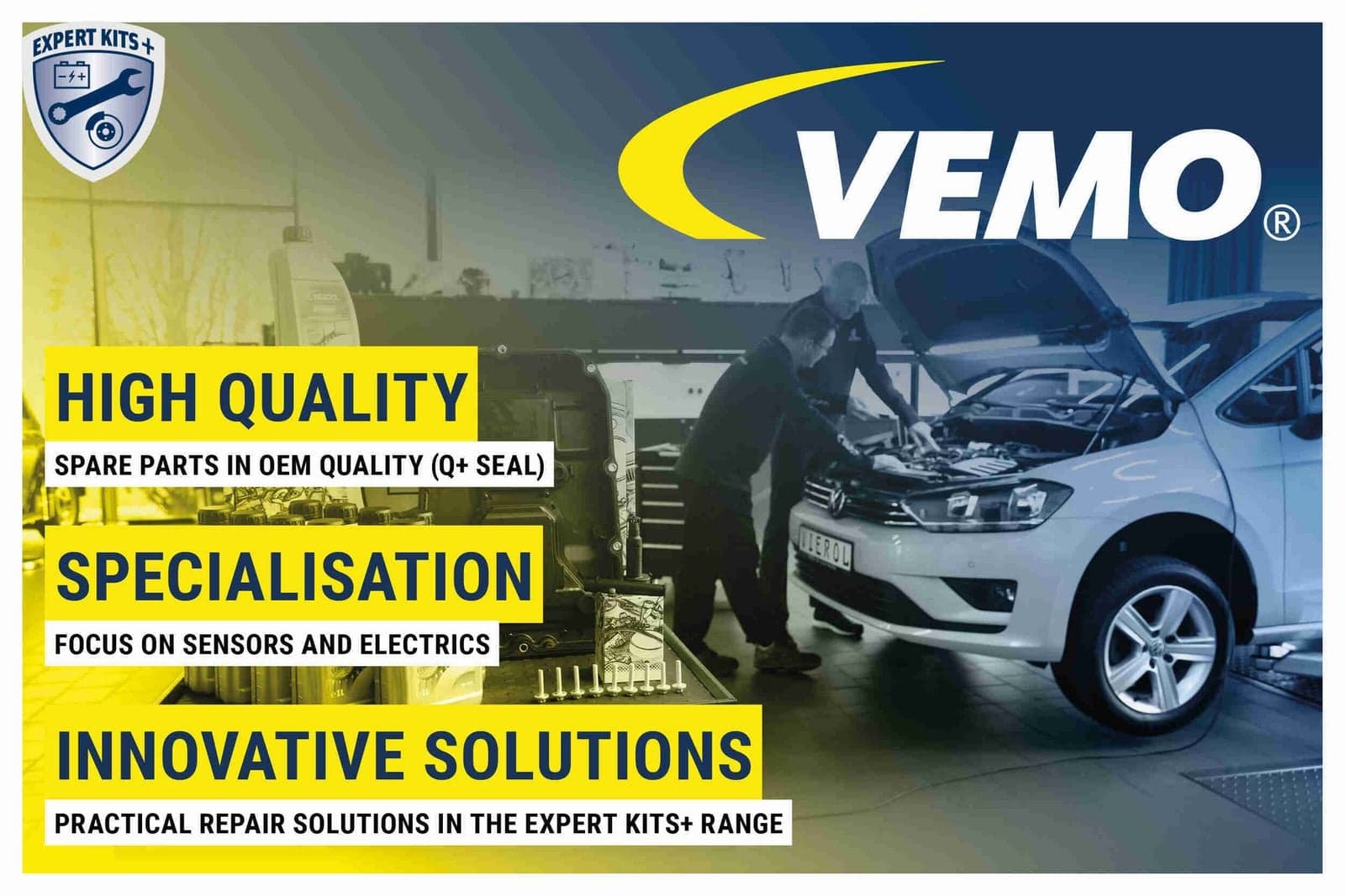 v25721298 Vemo Датчик ABS для Ford Mondeo