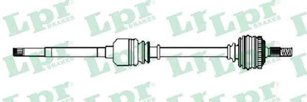 DS15040 LPR Піввісь для BMW 3 Series