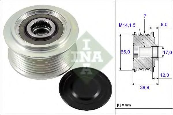 535 0229 10 INA Муфта генератора