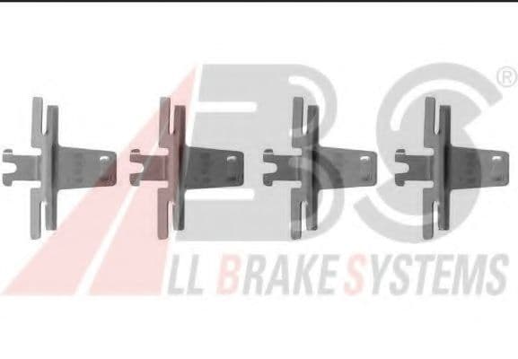 1018Q A.B.S. Компоненти дискових гальмівних колодок