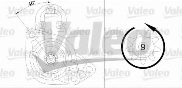 436022 Valeo Стартер