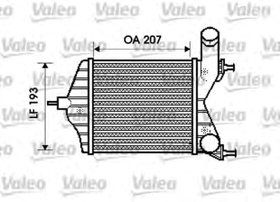 817882 Valeo Інтеркулер