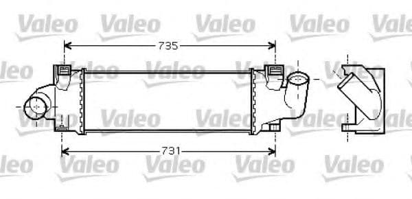 818717 Valeo Інтеркулер