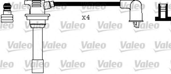 346364 Valeo Комплект проводов зажигания