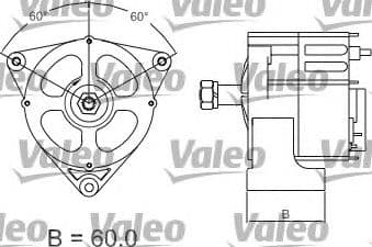 436589 Valeo Генератор