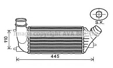 CNA4270 AVA Quality Cooling Інтеркулер