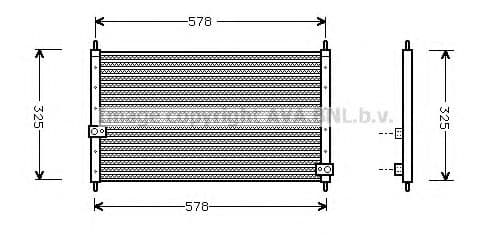 HD5062 AVA Quality Cooling Радіатор кондиціонера