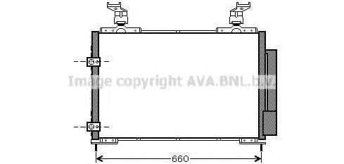 HD5217D AVA Quality Cooling Радиатор кондиционера для Honda Pilot