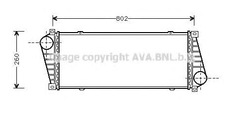 MS4217 AVA Quality Cooling Інтеркулер