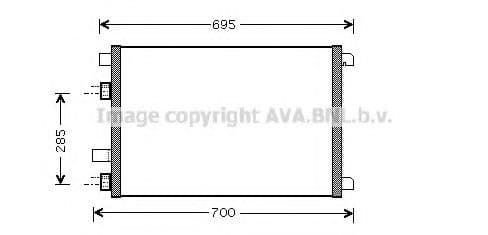 RT5305 AVA Quality Cooling Радіатор кондиціонера
