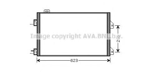 RTA5347 AVA Quality Cooling Радіатор кондиціонера